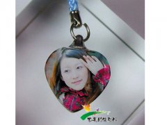心型钥匙扣水晶
