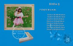 8048白箔线条框